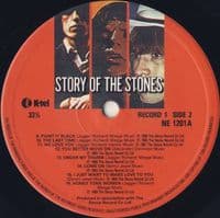THE ROLLING STONES Story Of The Stones Vinyl Record LP K-Tel 1982