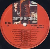 THE ROLLING STONES Story Of The Stones Vinyl Record LP K-Tel 1982