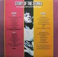 THE ROLLING STONES Story Of The Stones Vinyl Record LP K-Tel 1982