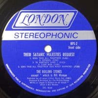 THE ROLLING STONES Their Satanic Majesties Request Vinyl Record LP US London 1967