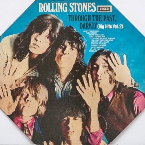 THE ROLLING STONES Through The Past Darkly Vinyl Record LP Decca..