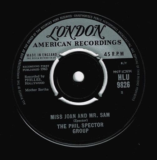 THE Baby I Love You Vinyl Record 7 Inch London 1963