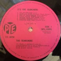 THE SEARCHERS It's The Searchers Vinyl Record LP Pye 1964