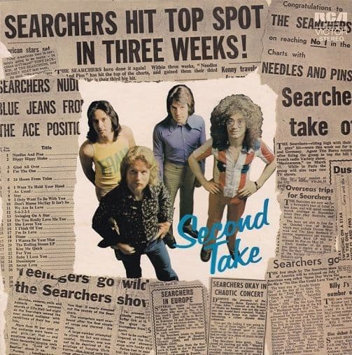 THE SEARCHERS Second Take Vinyl Record LP RCA Victor 1972