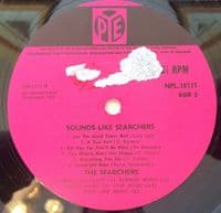 THE SEARCHERS Sounds Like The Searchers Vinyl Record LP Pye 1965