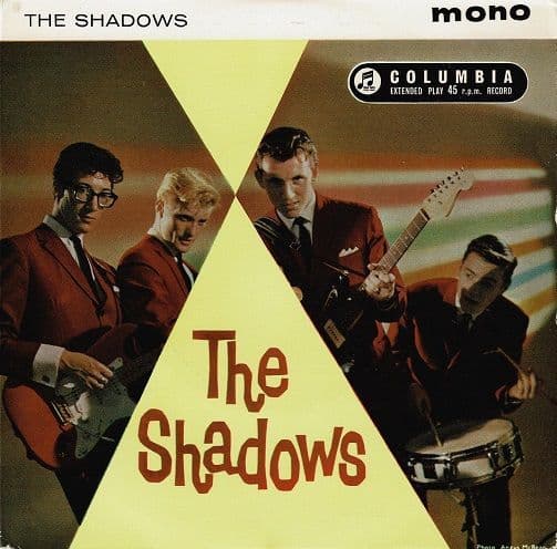 THE SHADOWS The Shadows EP Vinyl Record 7 Inch Columbia 1961.