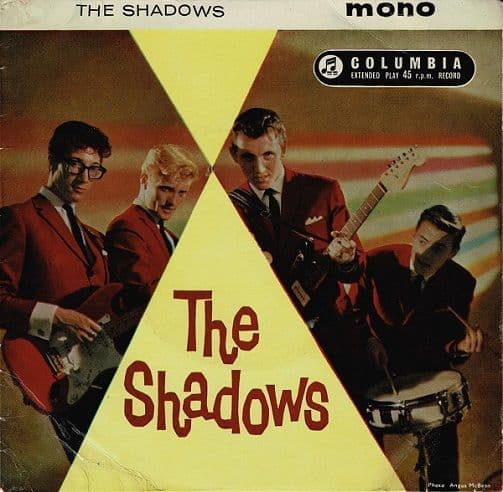 THE SHADOWS The Shadows EP Vinyl Record 7 Inch Columbia 1961...