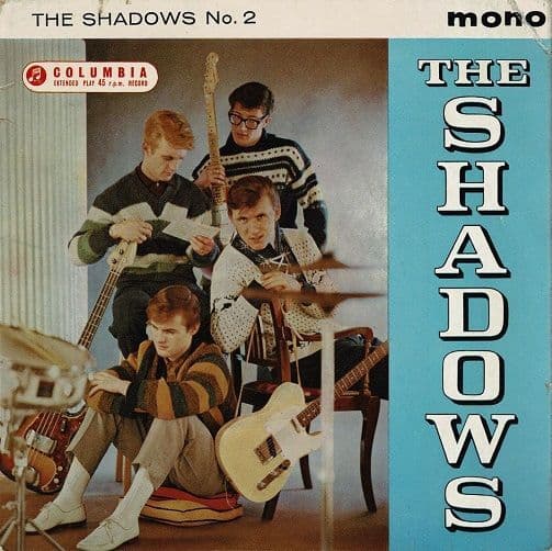 THE SHADOWS The Shadows No. 2 EP Vinyl Record 7 Inch Columbia 1961