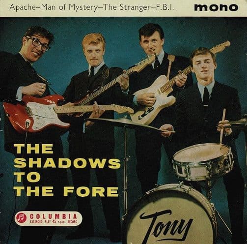 THE SHADOWS The Shadows To The Fore EP Vinyl Record 7 Inch Columbia 1961.