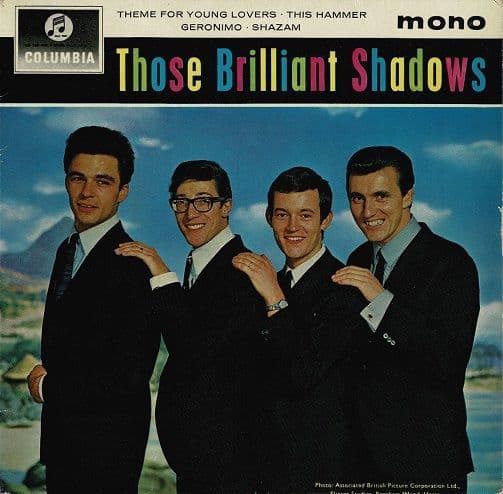 THE SHADOWS Those Brilliant Shadows EP Vinyl Record 7 Inch Columbia 1964