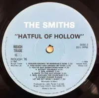 THE SMITHS Hatful Of Hollow Vinyl Record LP Rough Trade 1985 UK Repress Gatefold A1/B3 ROUGH 76