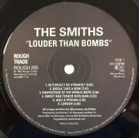 THE SMITHS Louder Than Bombs Vinyl Record 2 LP Rough Trade 1988 Scarce Original UK MPO 1st Pressing