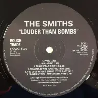 THE SMITHS Louder Than Bombs Vinyl Record 2 LP Rough Trade 1988 Scarce Original UK MPO 1st Pressing