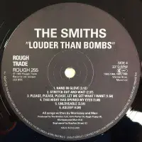 THE SMITHS Louder Than Bombs Vinyl Record 2 LP Rough Trade 1988 Scarce Original UK MPO 1st Pressing