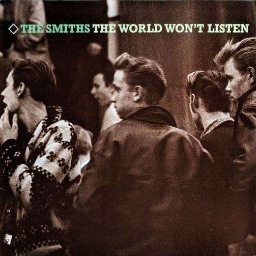 THE SMITHS The World Won t Listen Vinyl Record LP Portuguese Rough