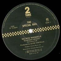 THE SPECIALS (THE SPECIAL AKA) Nelson Mandela Vinyl Record 12 Inch 2 Tone 1984
