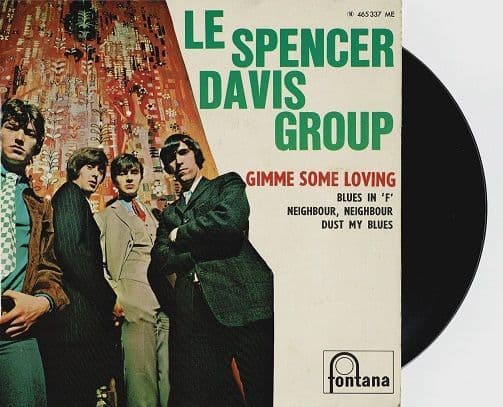 THE SPENCER DAVIS GROUP Gimme Some Loving EP Vinyl Record 7 Inch
