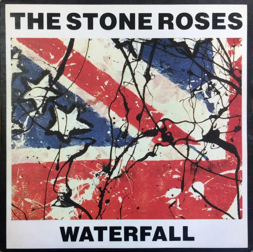 THE STONE ROSES Waterfall Vinyl Record 7 Inch Silvertone 1991 ORE 35 UK Single Original Pic Sleeve