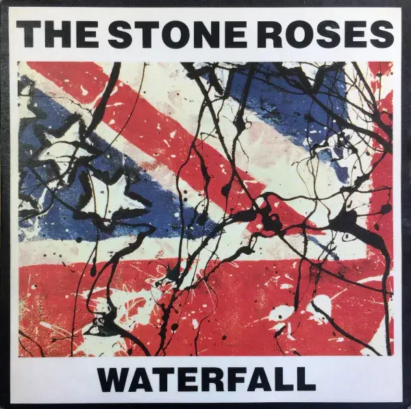 THE STONE ROSES Waterfall Vinyl Record 7 Inch Silvertone 1991 ORE 35 UK Single Original Pic Sleeve