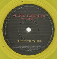 THE STROKES Someday Vinyl Record 7 Inch Rough Trade 2002 Transparent Yellow Vinyl Scarce UK Pressing