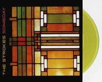 THE STROKES Someday Vinyl Record 7 Inch Rough Trade 2002 Transparent Yellow Vinyl Scarce UK Pressing