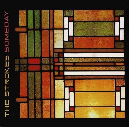 THE STROKES Someday Vinyl Record 7 Inch Rough Trade 2002 Yellow Vinyl