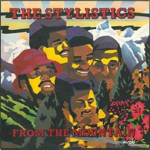 THE STYLISTICS From The Mountain Vinyl Record LP Avco 1974