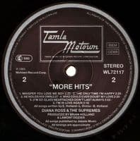 THE SUPREMES More Hits By The Supremes Vinyl Record LP Tamla Motown