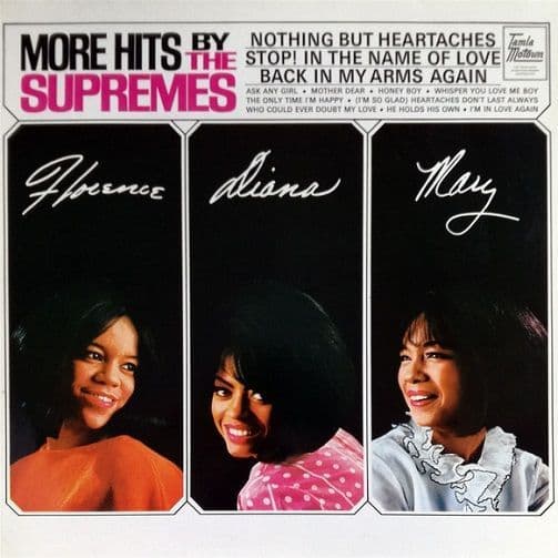 THE SUPREMES More Hits By The Supremes Vinyl Record LP Tamla Motown