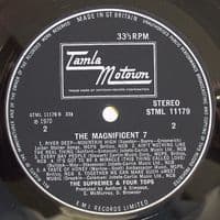 THE SUPREMES & THE FOUR TOPS The Magnificent 7 Vinyl Record LP Tamla Motown 1970