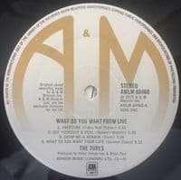 THE TUBES What Do You Want From Me Live Vinyl Record LP A&M 1978
