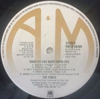 THE TUBES What Do You Want From Me Live Vinyl Record LP A&M 1978