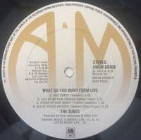 THE TUBES What Do You Want From Me Live Vinyl Record LP A&M 1978