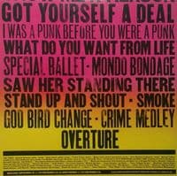 THE TUBES What Do You Want From Me Live Vinyl Record LP A&M 1978