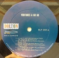 THE VENTURES A Go-Go Vinyl Record LP US Dolton 1965