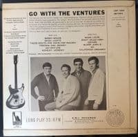 THE VENTURES Go With The Ventures Vinyl Record LP Liberty 1966