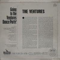 THE VENTURES Going To The Ventures Dance Party! Vinyl Record LP Liberty 1962