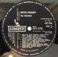 THE VENTURES Guitar Freakout Vinyl Record LP Liberty 1967