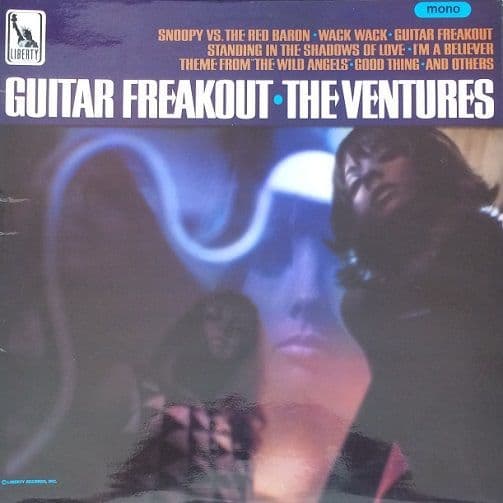 THE VENTURES Guitar Freakout Vinyl Record LP Liberty 1967