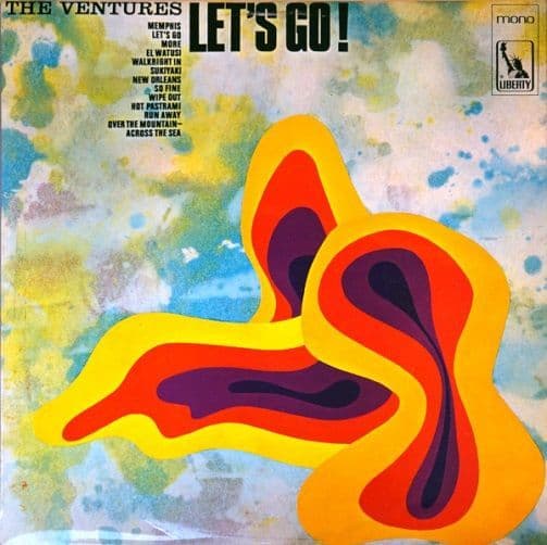 THE VENTURES Let's Go Vinyl Record LP Liberty 1968