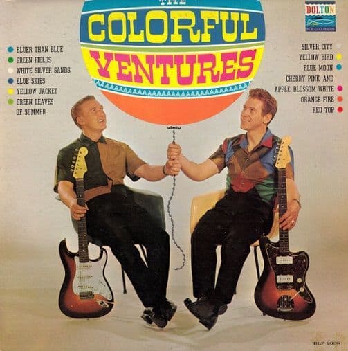 THE VENTURES The Colorful Ventures Vinyl Record LP US Dolton 1962