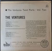 THE VENTURES Twist Party Vol. 2 Vinyl Record LP Liberty 1962