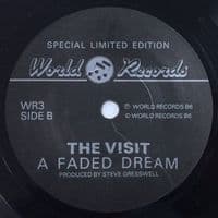 THE VISIT City Lights Vinyl Record 7 Inch World Records 1986