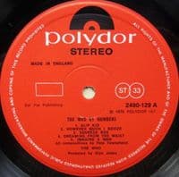 THE WHO The Who By Numbers Vinyl Record LP Polydor 1975