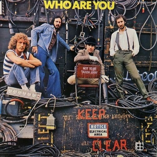 THE WHO Who Are You Vinyl Record LP German Polydor 1978