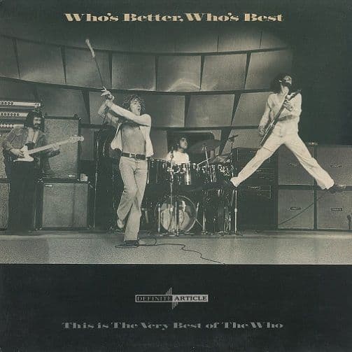 THE WHO Who's Better, Who's Best Vinyl Record LP Polydor 1988