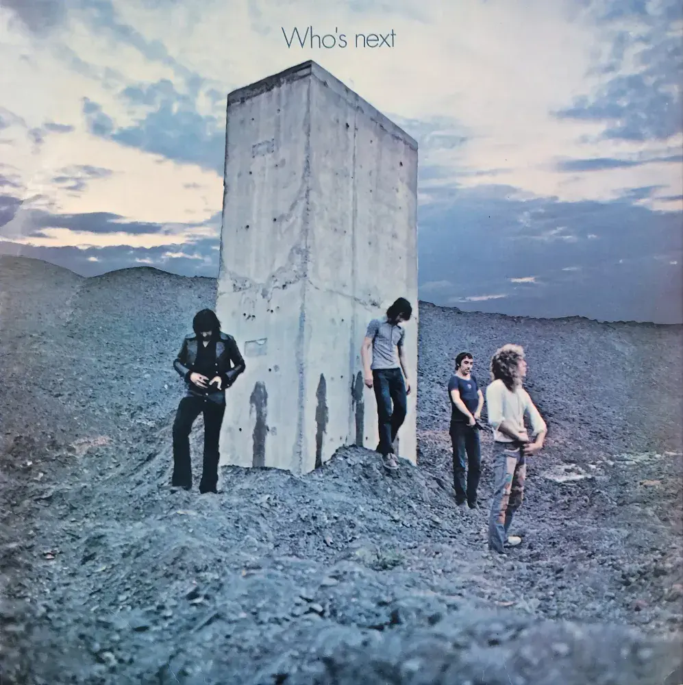 THE WHO Who's Next Vinyl Record LP Track 1971 Original UK 1st Pressing Matt Black Label A//1 B//2