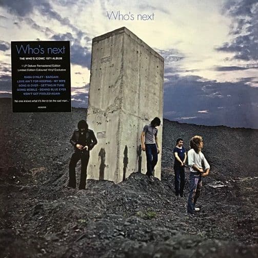 THE WHO Who's Next Vinyl Record LP Track 2023 Green Vinyl