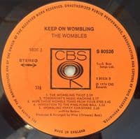 THE WOMBLES Keep On Wombling Vinyl Record LP CBS 1974