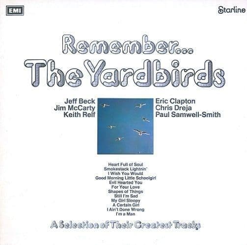 THE YARDBIRDS Remember Vinyl Record LP Starline 1971